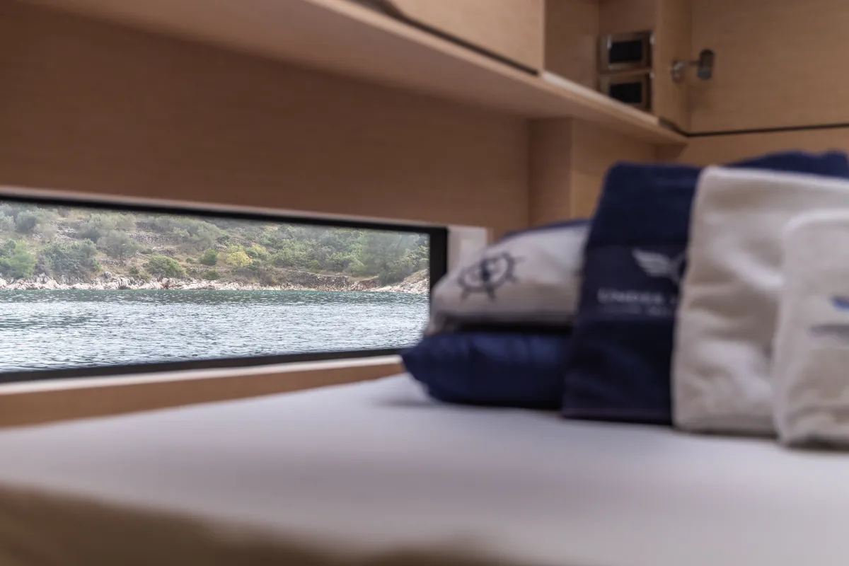 Cervetti 44, a catamaran at Primošten, Croatia