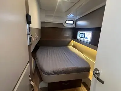 Cabin on Vichi, a Bali Catspace catamaran at Palermo, Italy