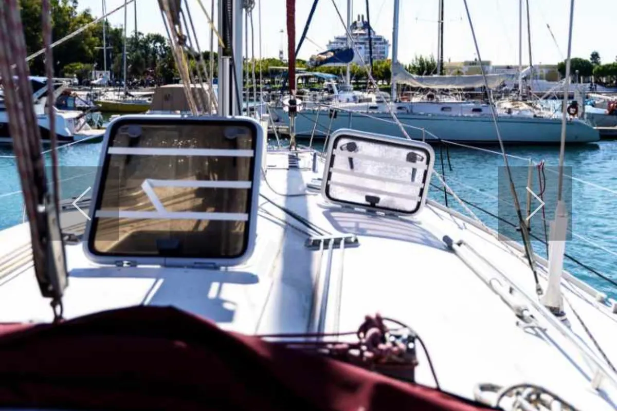 Andromeda, a Dufour Gib Sea 43 sailboat at Preveza, Greece