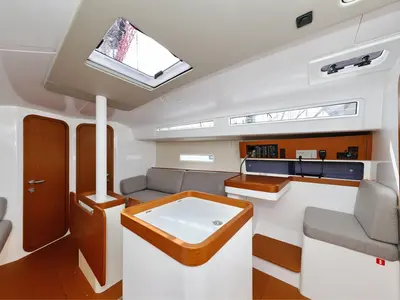 Galley of July, a Beneteau First 36 sailboat at Biograd na Moru, Croatia