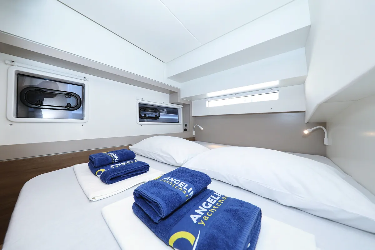 Cabin on Open Office, a Bali 4.2 catamaran at Grad Trogir, Croatia