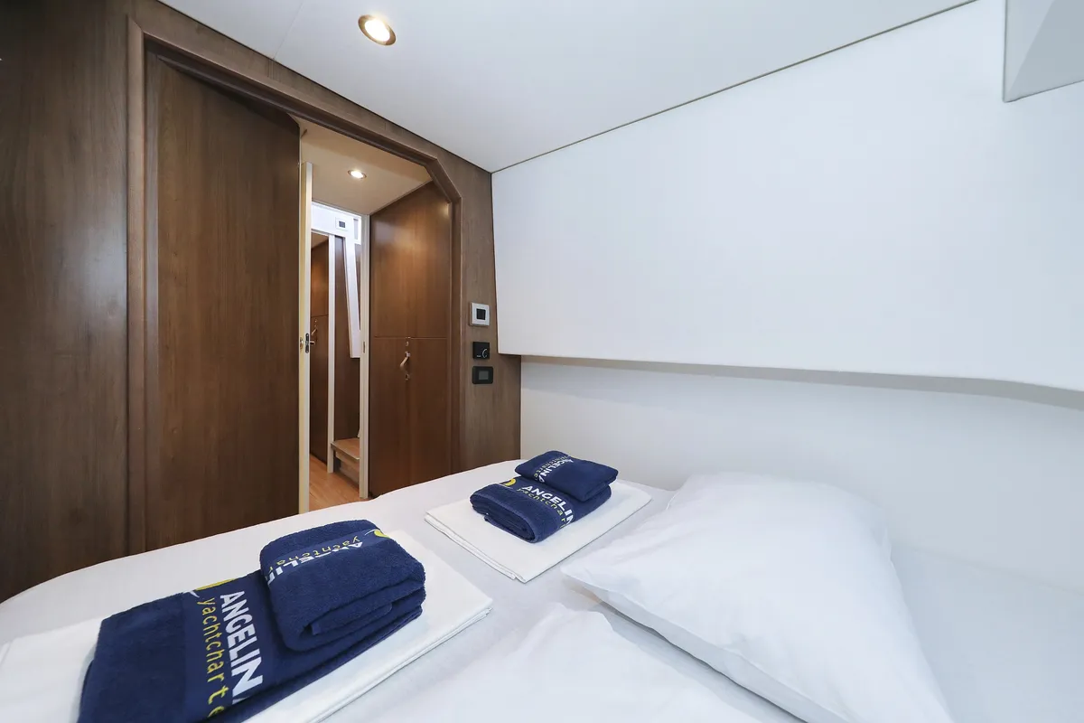 Cabin on Open Office, a Bali 4.2 catamaran at Grad Trogir, Croatia