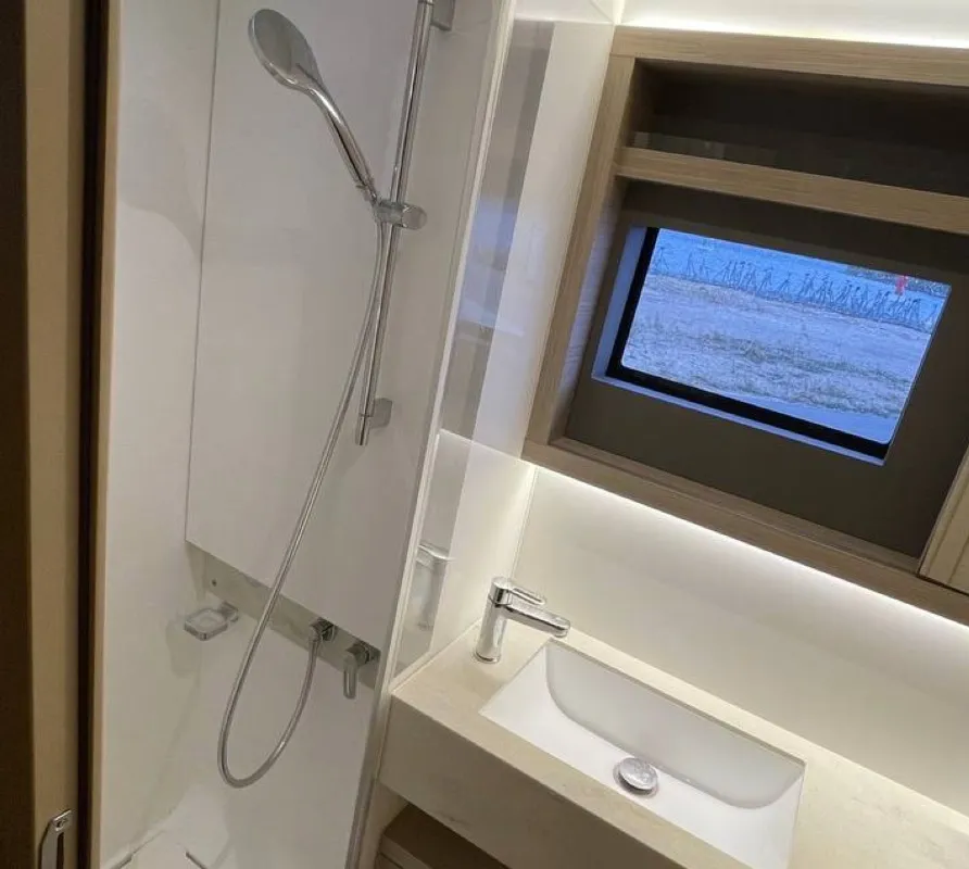 Premium, a Lagoon 51 catamaran at Grad Pula, Croatia