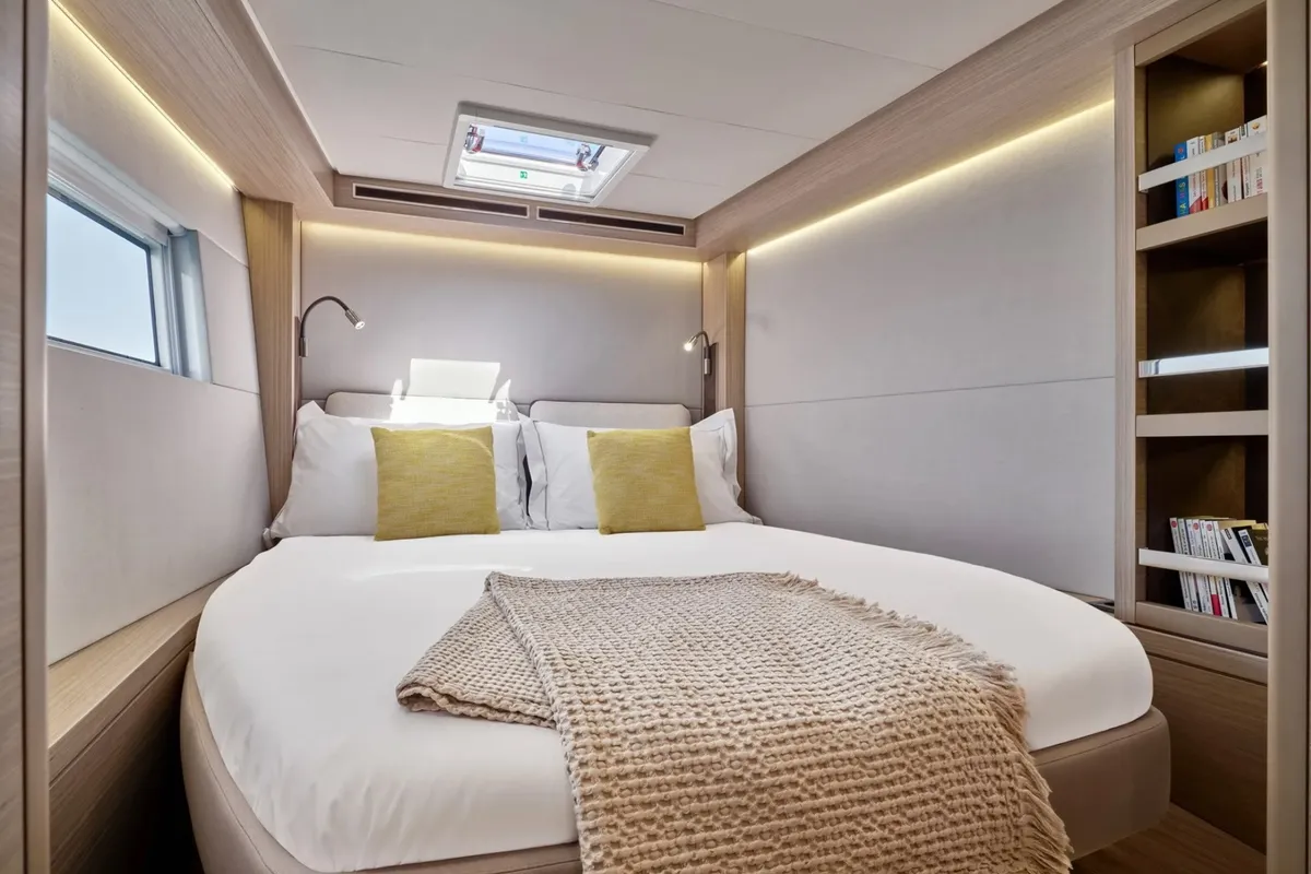 Premium, a Lagoon 51 catamaran at Grad Pula, Croatia