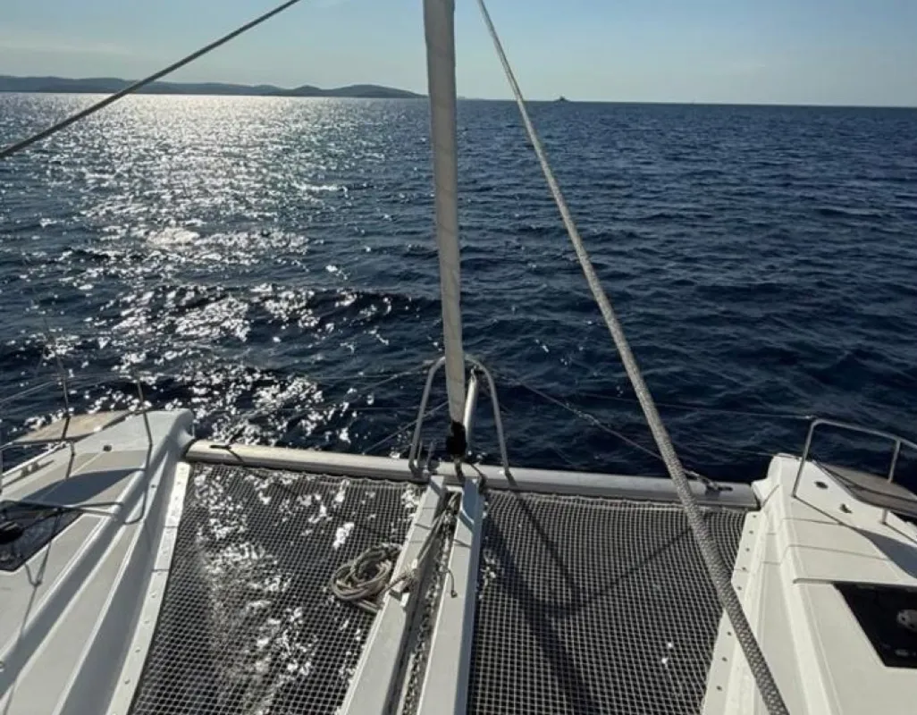 Premium, a Lagoon 51 catamaran at Grad Pula, Croatia