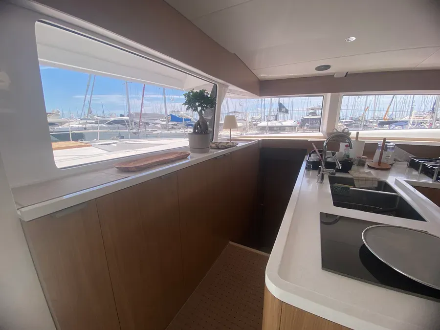 Galley of Bali 5.8 - 6 + 2 cab., a catamaran at Athens, Greece