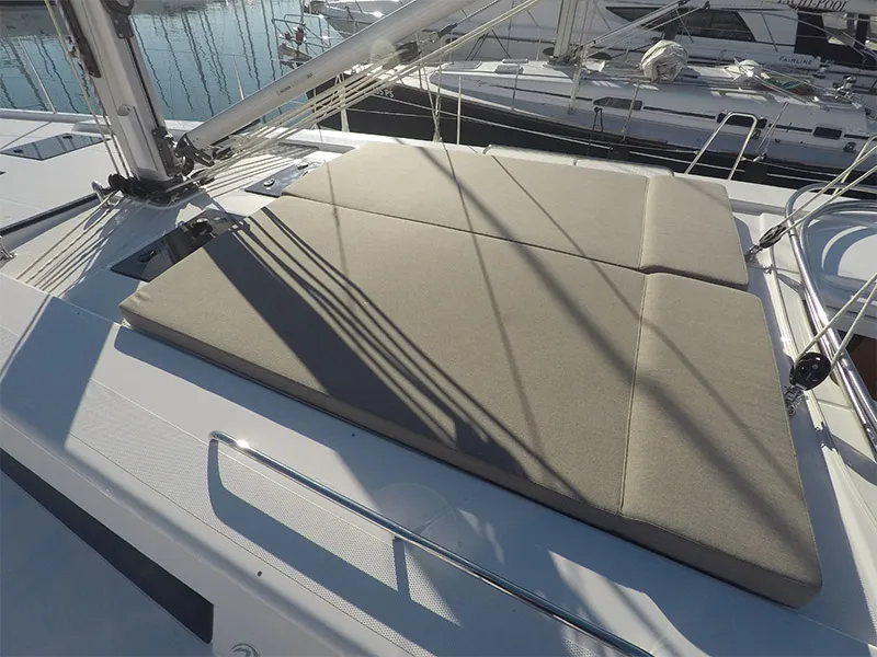 Salon of Anse, a Hanse 505 sailboat at Grad Šibenik, Croatia
