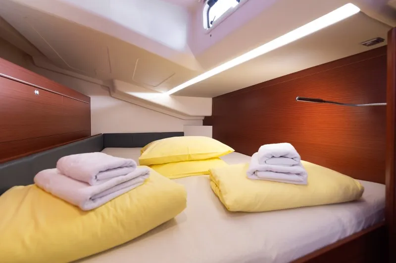 Cabin on Anse, a Hanse 505 sailboat at Šibenik, Croatia