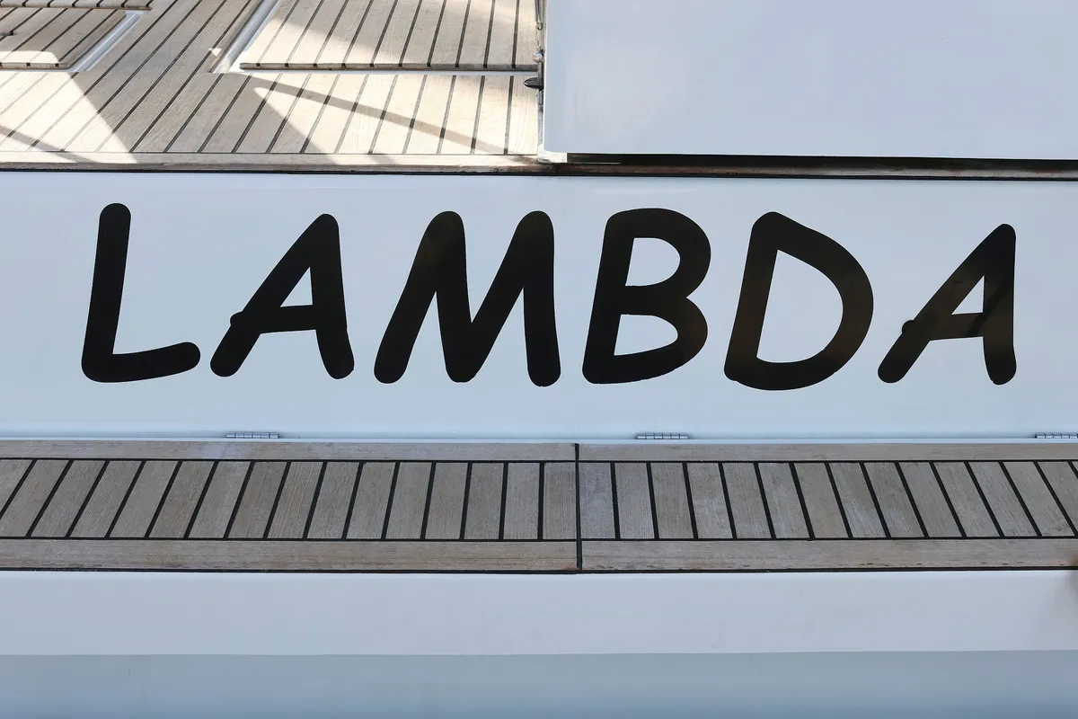 Lambda, a Beneteau Oceanis 46.1 sailboat at Grad Trogir, Croatia