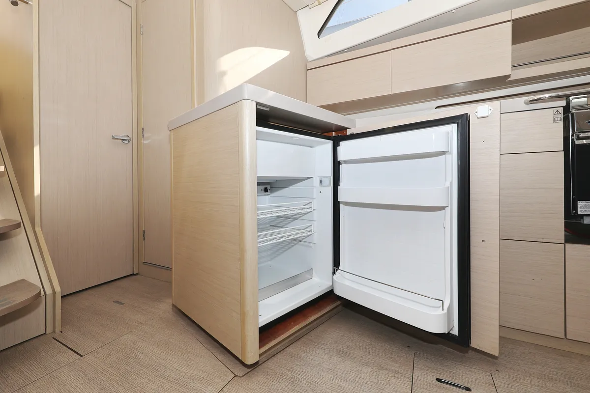 Galley of Lambda, a Beneteau Oceanis 46.1 sailboat at Grad Trogir, Croatia