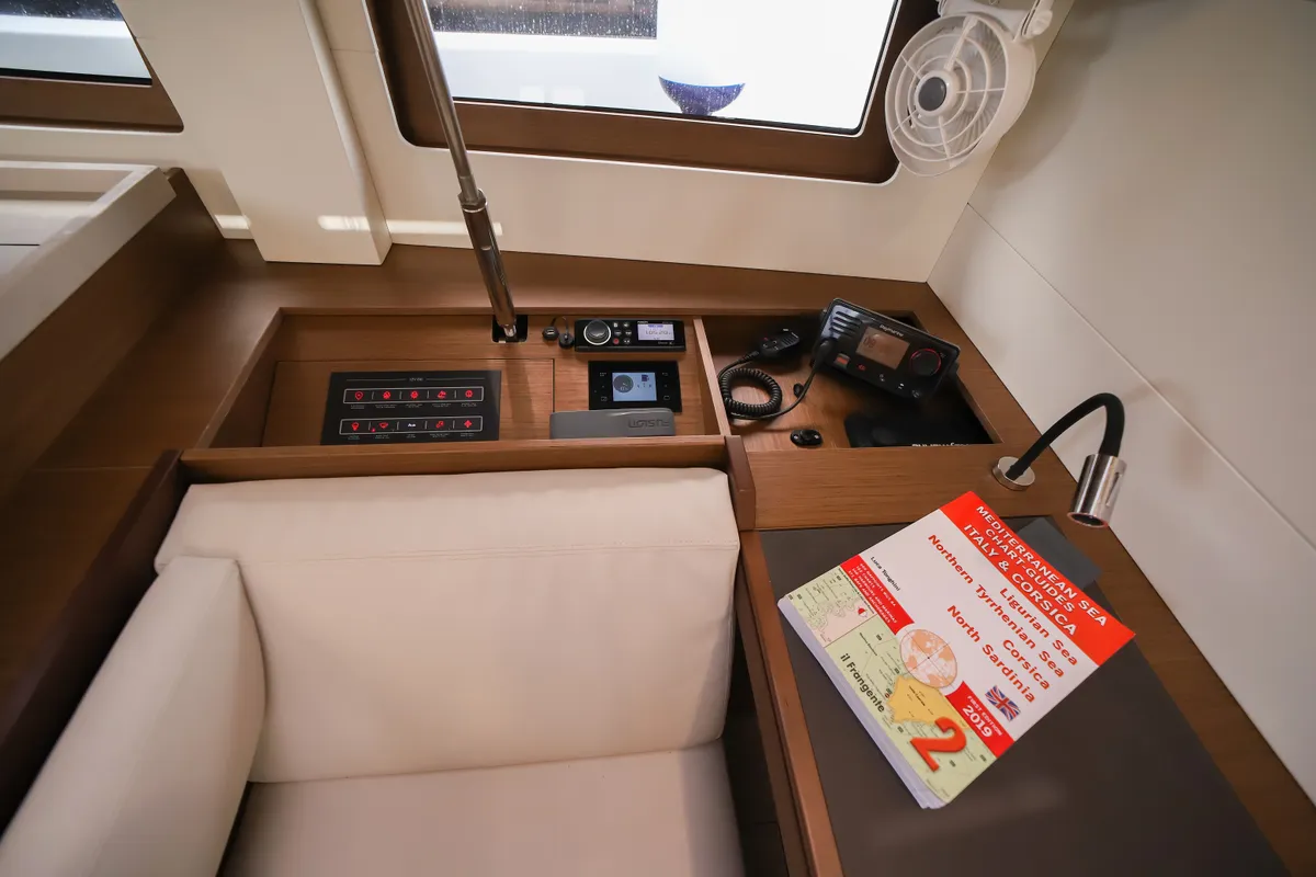 Artemide, a Beneteau Oceanis 51.1 sailboat at Olbia, Italy
