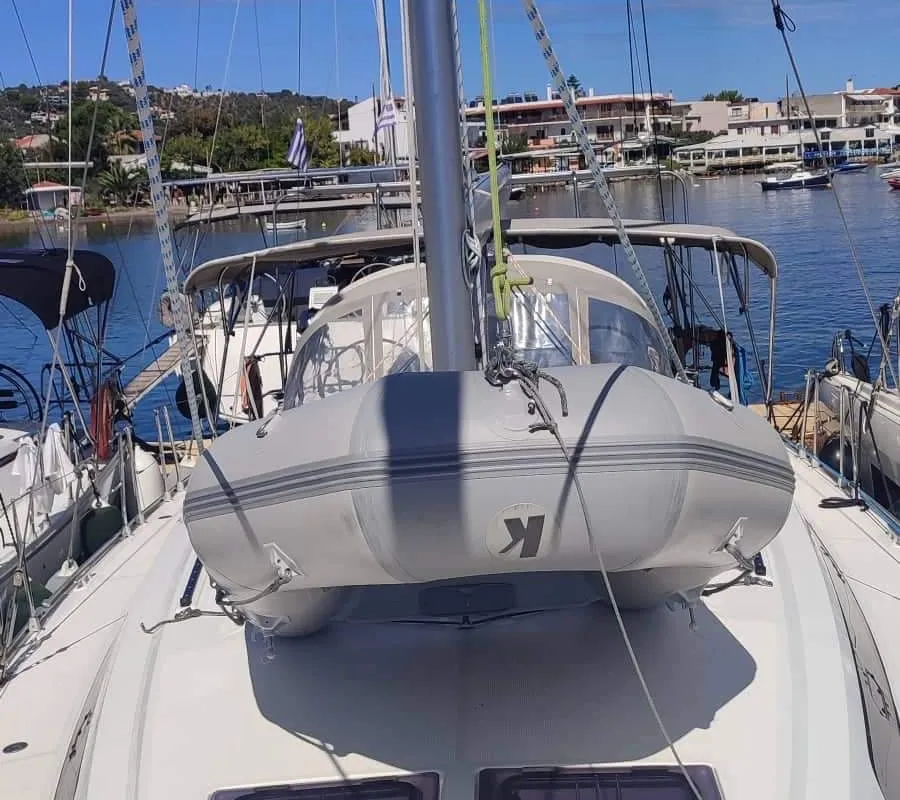 Leonidas, a Bavaria Cruiser 46 sailboat at Municipal Unit of Lefkada, Greece