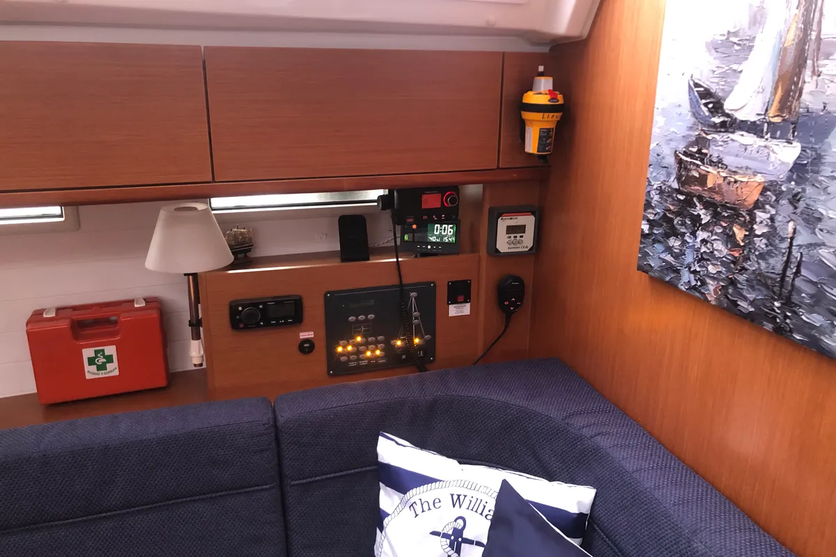 Leonidas, a Bavaria Cruiser 46 sailboat at Municipal Unit of Lefkada, Greece