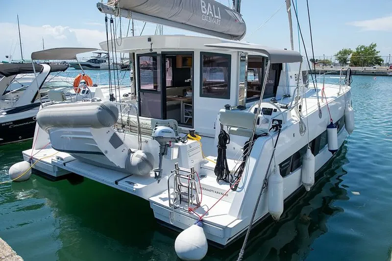 Ela Thalasa III, a Bali Catsmart catamaran at Municipal Unit of Lefkada, Greece