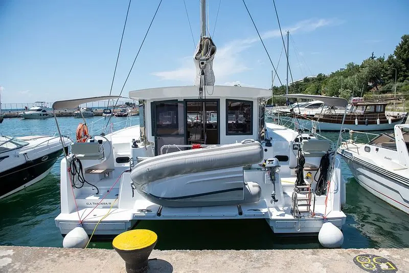 Ela Thalasa III, a Bali Catsmart catamaran at Municipal Unit of Lefkada, Greece