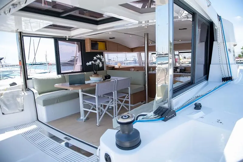 Ela Thalasa III, a Bali Catsmart catamaran at Municipal Unit of Lefkada, Greece