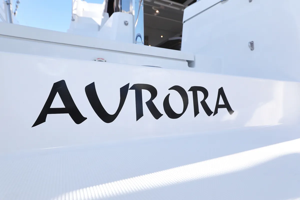 Aurora, a Bali 4.2 catamaran at Grad Vodice, Croatia