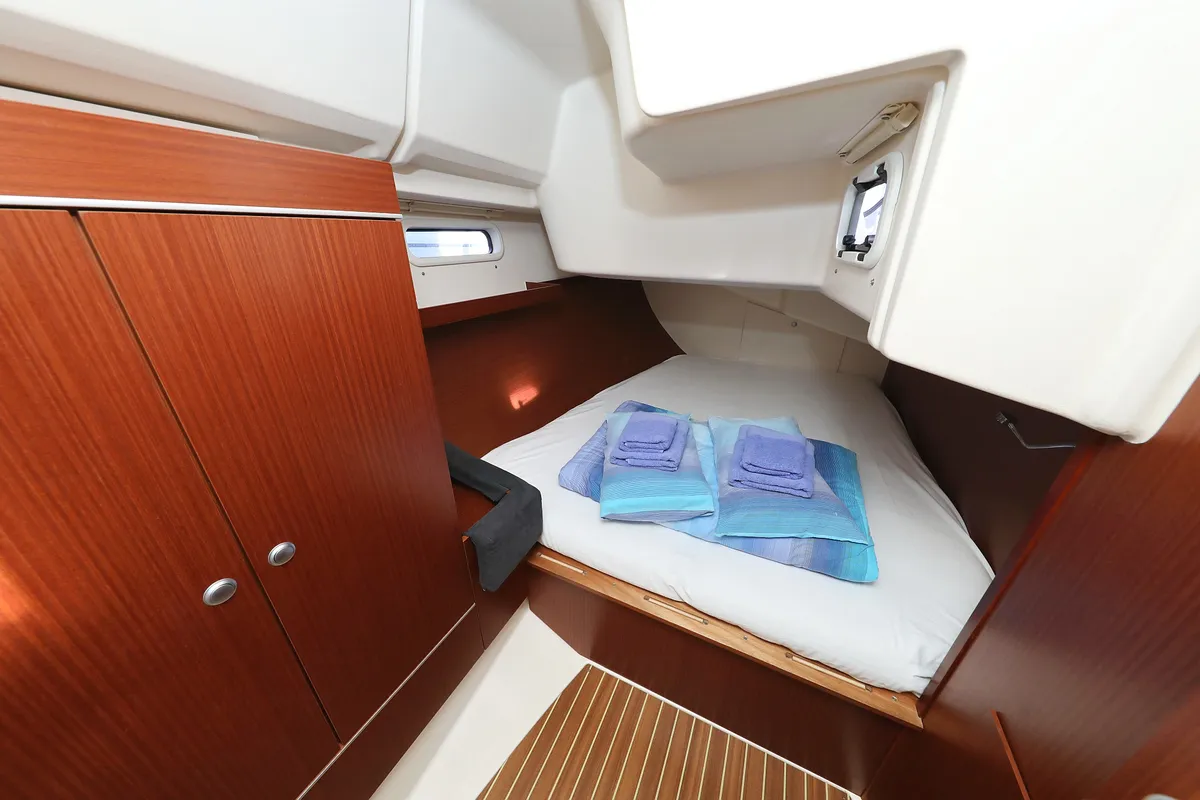Cabin on Take A Break, a Hanse 415 sailboat at Grad Kaštela, Croatia