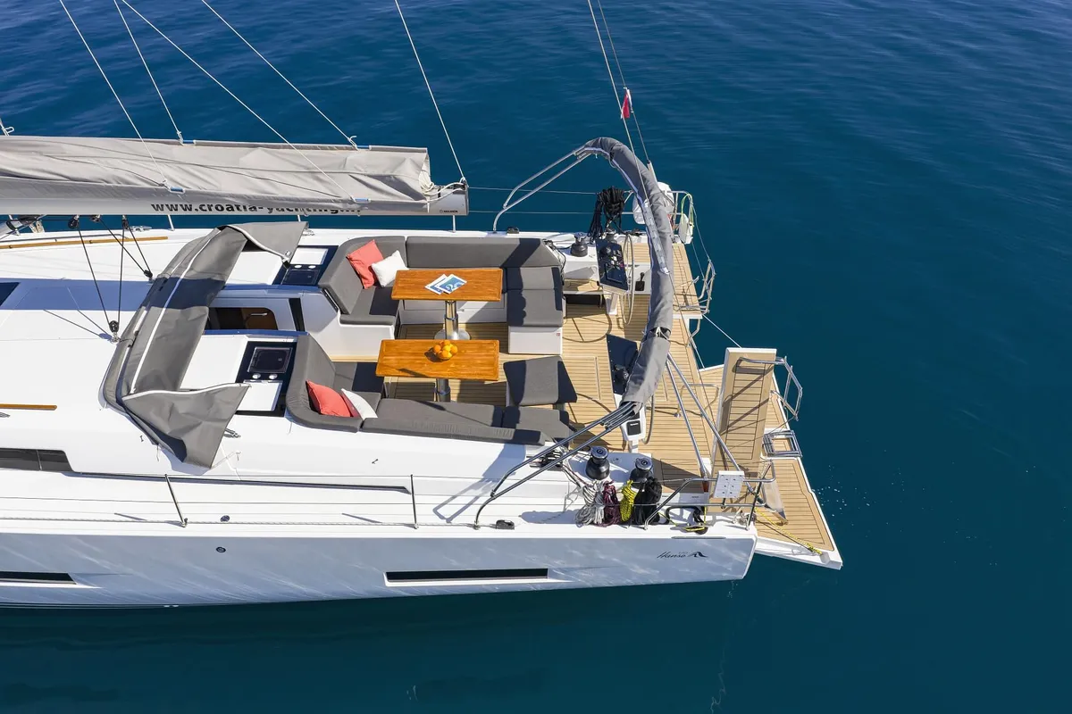 Balance, a Hanse 510 sailboat at Općina Sukošan, Croatia