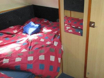 Cabin on Curlew WHS - Budget 1, a Cygnet Curlew WHS motorboat at Laggan, United Kingdom