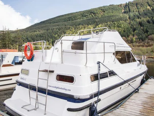 Exterior view of Curlew WHS - Budget 1, a Cygnet Curlew WHS motorboat at Laggan, United Kingdom