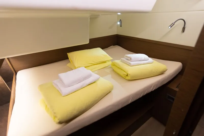 Cabin on Zuzo 1ST, a Lagoon 50 catamaran at Grad Šibenik, Croatia