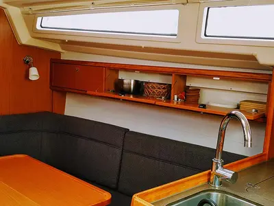 Salon of Salsa, a Bavaria Cruiser 33 sailboat at Zadar, Croatia
