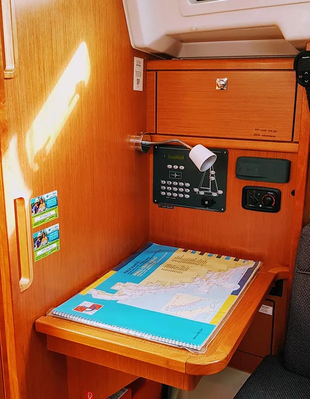 Salsa, a Bavaria Cruiser 33 sailboat at Zadar, Croatia