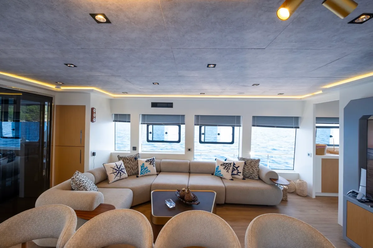 Özde 2, a Custom Made PLT 85 Trawler motor yacht at Fethiye, Turkey