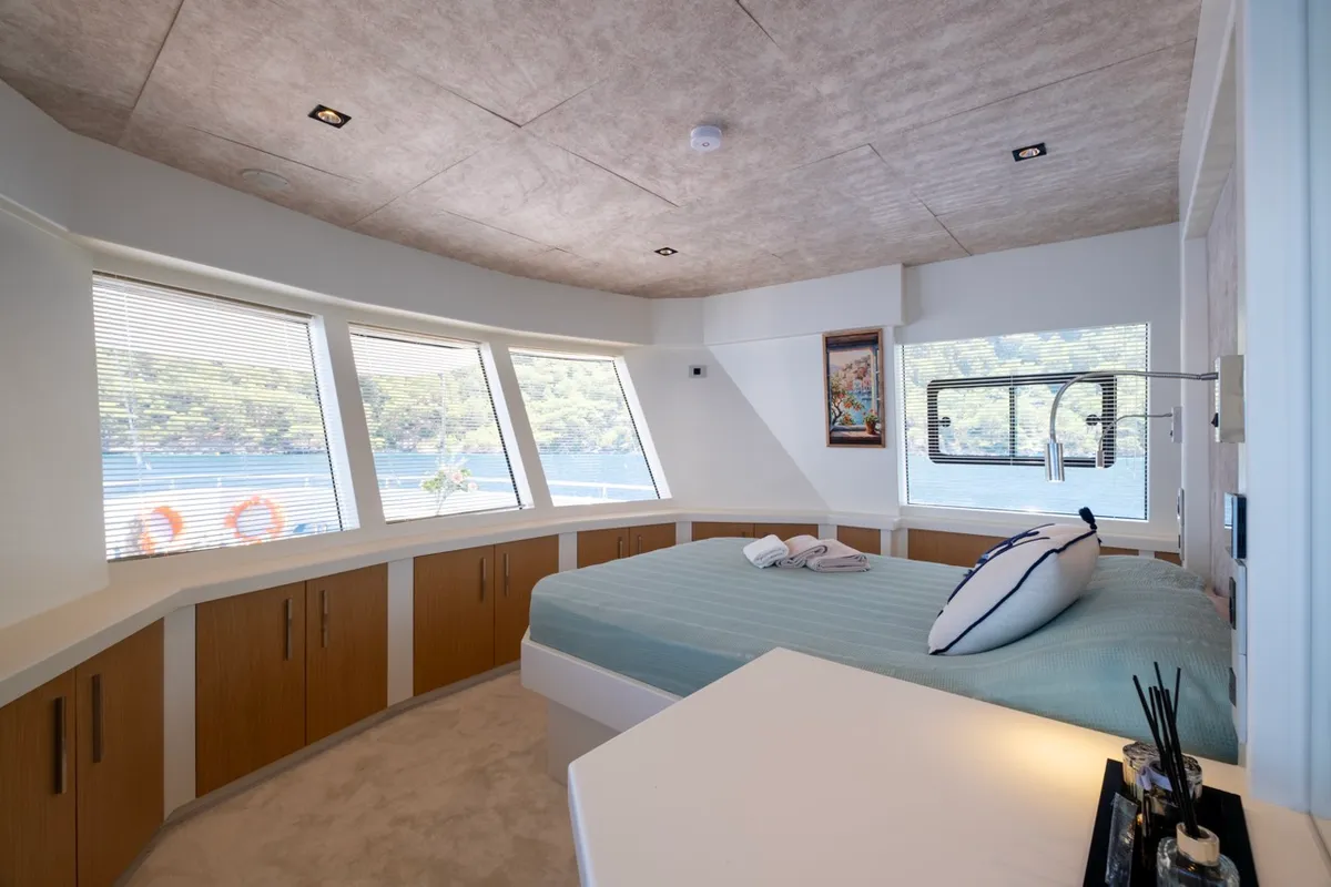 Özde 2, a Custom Made PLT 85 Trawler motor yacht at Fethiye, Turkey
