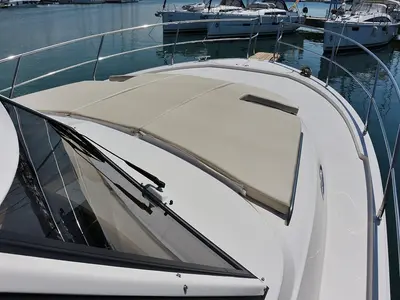 Deck of Bianca, a SAS - Vektor Adriana 44 motor yacht at Općina Sukošan, Croatia