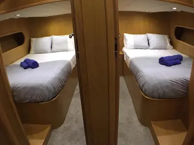 Cabin on Atil, a Gulet Motoryacht motor yacht at Fethiye, Turkey