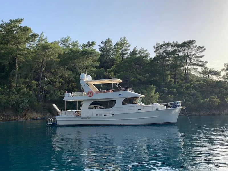 Exterior view of Atil, a Gulet Motoryacht motor yacht at Fethiye, Turkey