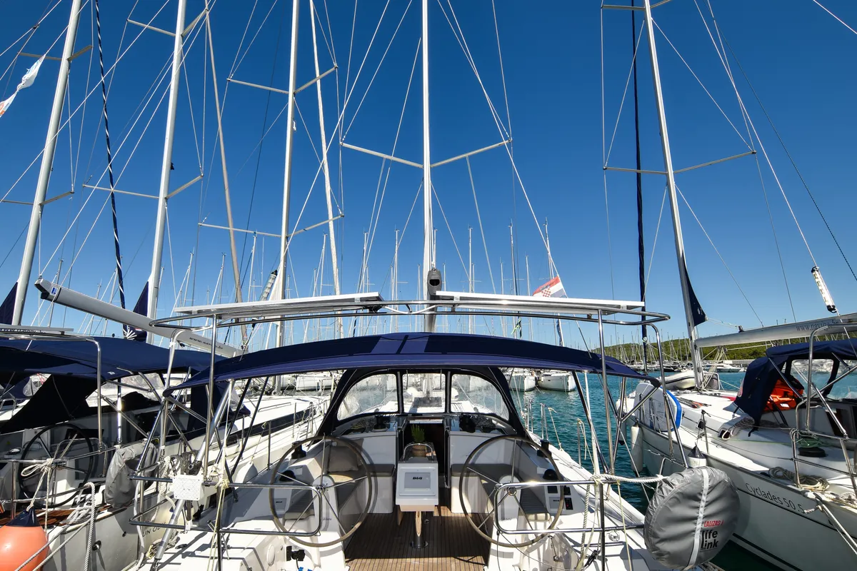 Bella, a Bavaria C42 sailboat at Općina Sukošan, Croatia