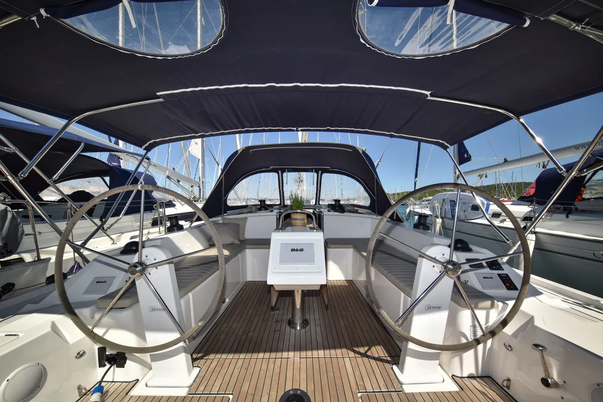 Bella, a Bavaria C42 sailboat at Općina Sukošan, Croatia