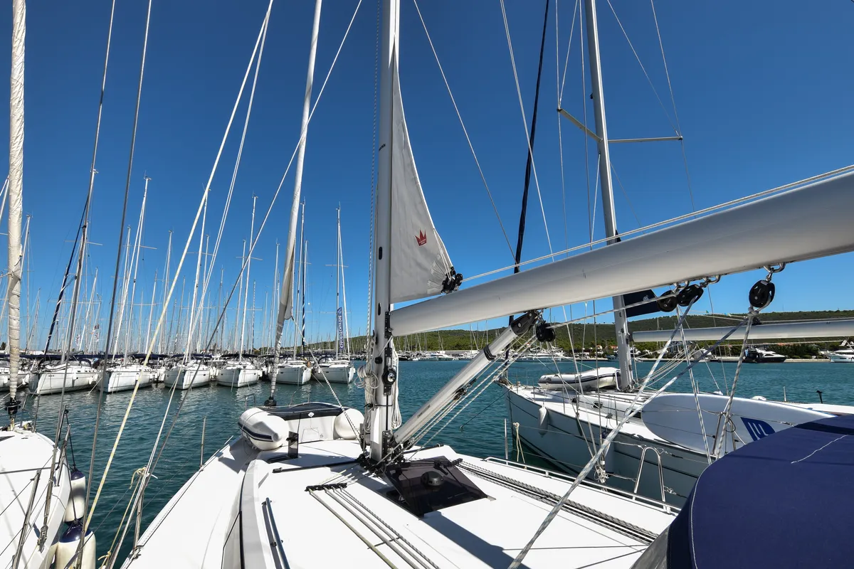 Bella, a Bavaria C42 sailboat at Općina Sukošan, Croatia