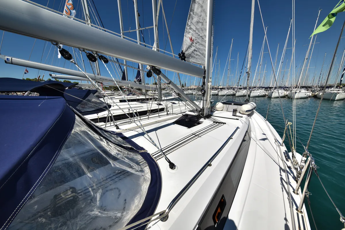 Bella, a Bavaria C42 sailboat at Općina Sukošan, Croatia