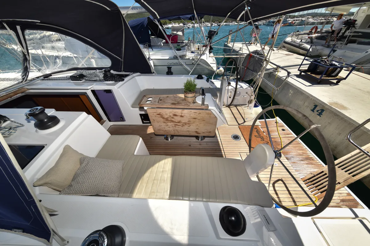Bella, a Bavaria C42 sailboat at Općina Sukošan, Croatia
