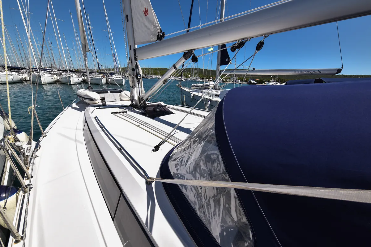 Bella, a Bavaria C42 sailboat at Općina Sukošan, Croatia