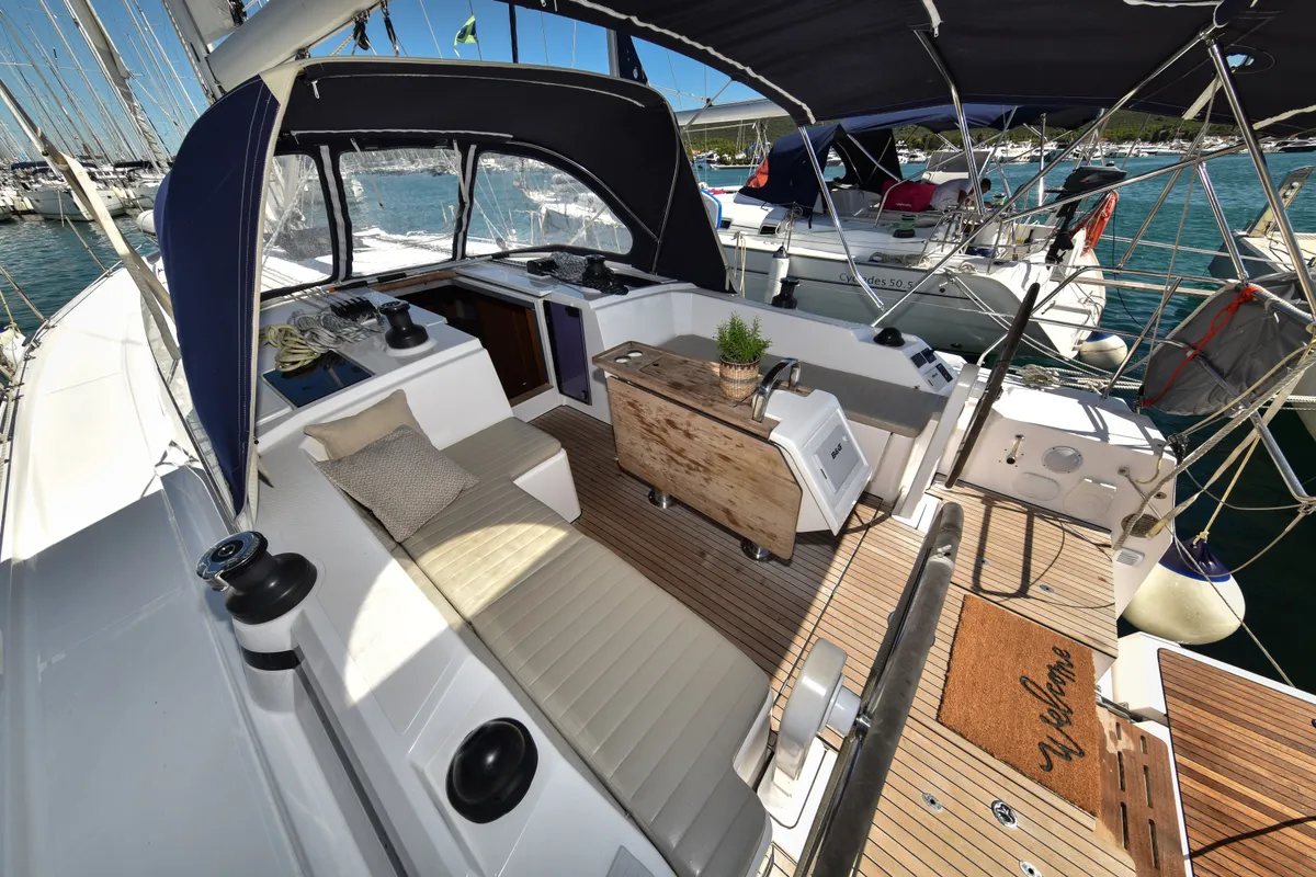 Bella, a Bavaria C42 sailboat at Općina Sukošan, Croatia
