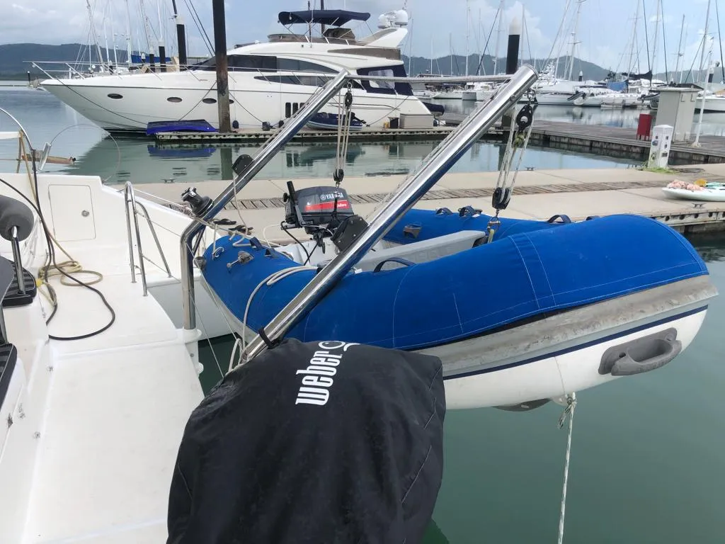 Kirsty B, a Custom Made Matrix Vision 450 catamaran at Mai Khao, Thailand