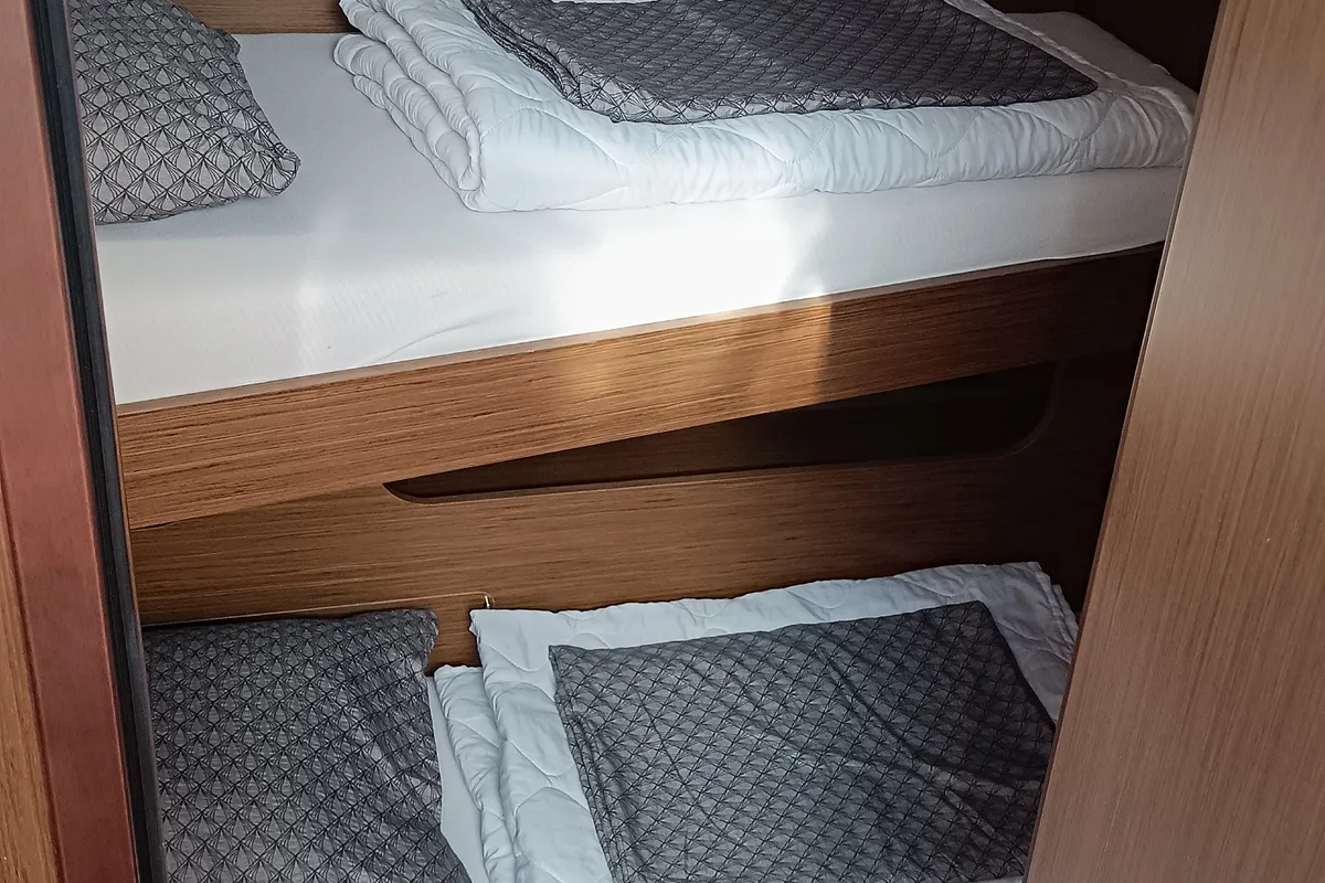 Cabin on Alba, a Beneteau Oceanis 51.1 sailboat at Dubrovnik, Croatia