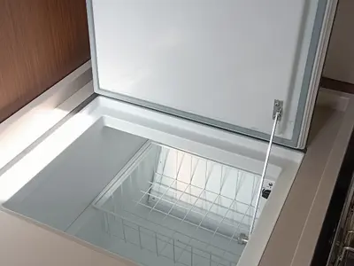 Galley of Alba, a Beneteau Oceanis 51.1 sailboat at Dubrovnik, Croatia