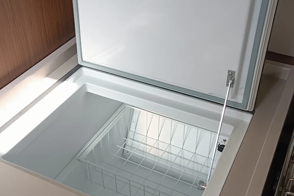 Galley of Alba, a Beneteau Oceanis 51.1 sailboat at Dubrovnik, Croatia