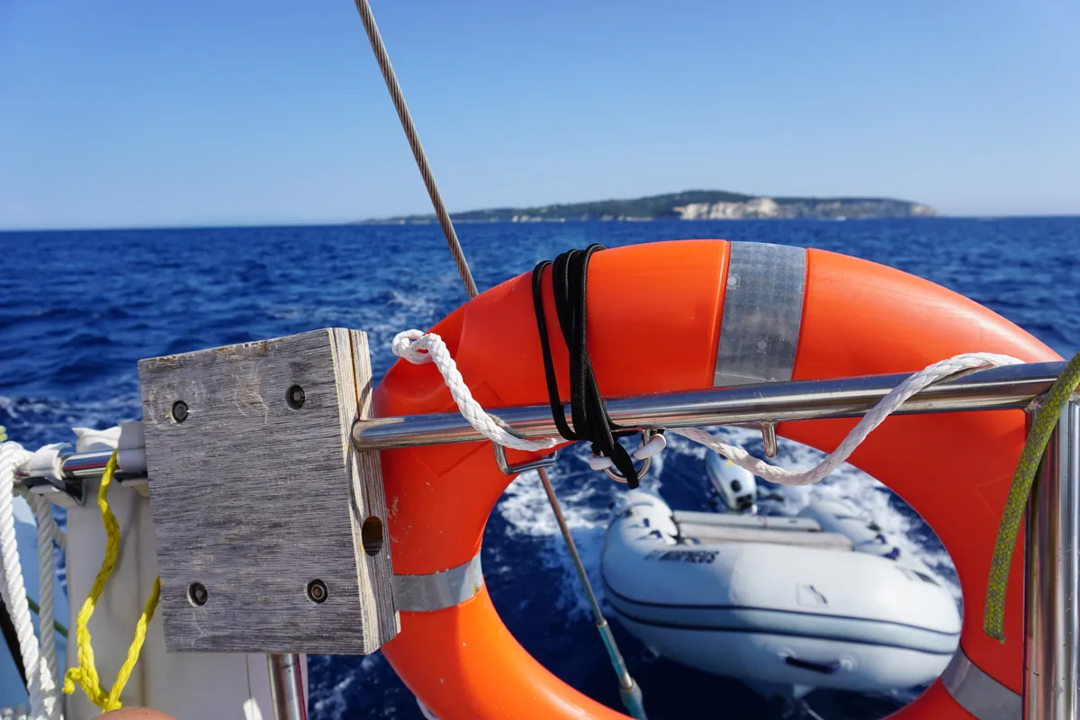 Morpheus, a Jeanneau Sun Odyssey 54DS sailboat at Kontokali, Greece