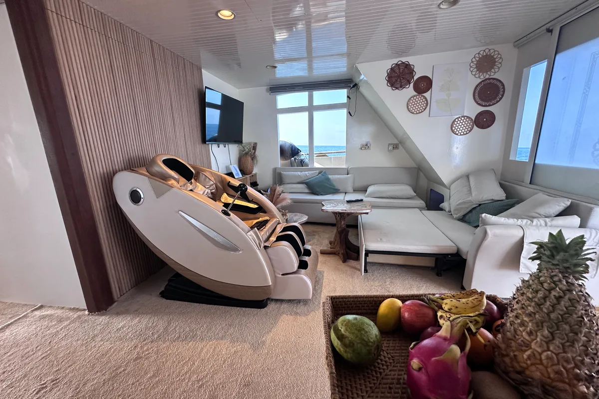 Salon of Gulet Motoryacht, a motor yacht at Malé, Maldives