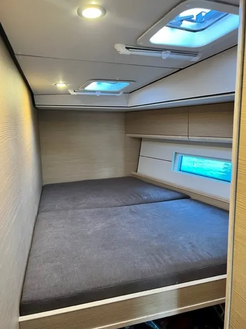 Cabin on Sofia Blu, a D&D Kufner 54 Exclusive sailboat at Salerno, Italy