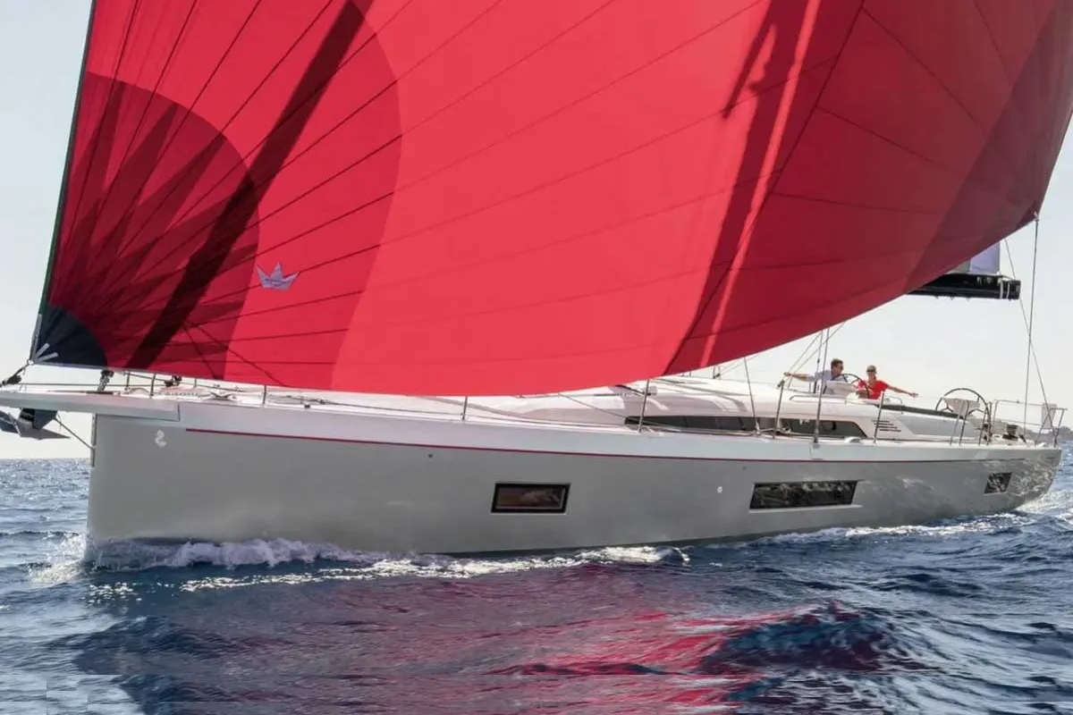 Exterior view of Adriatic Sense 1, a Beneteau Oceanis 51.1 sailboat at Primošten, Croatia