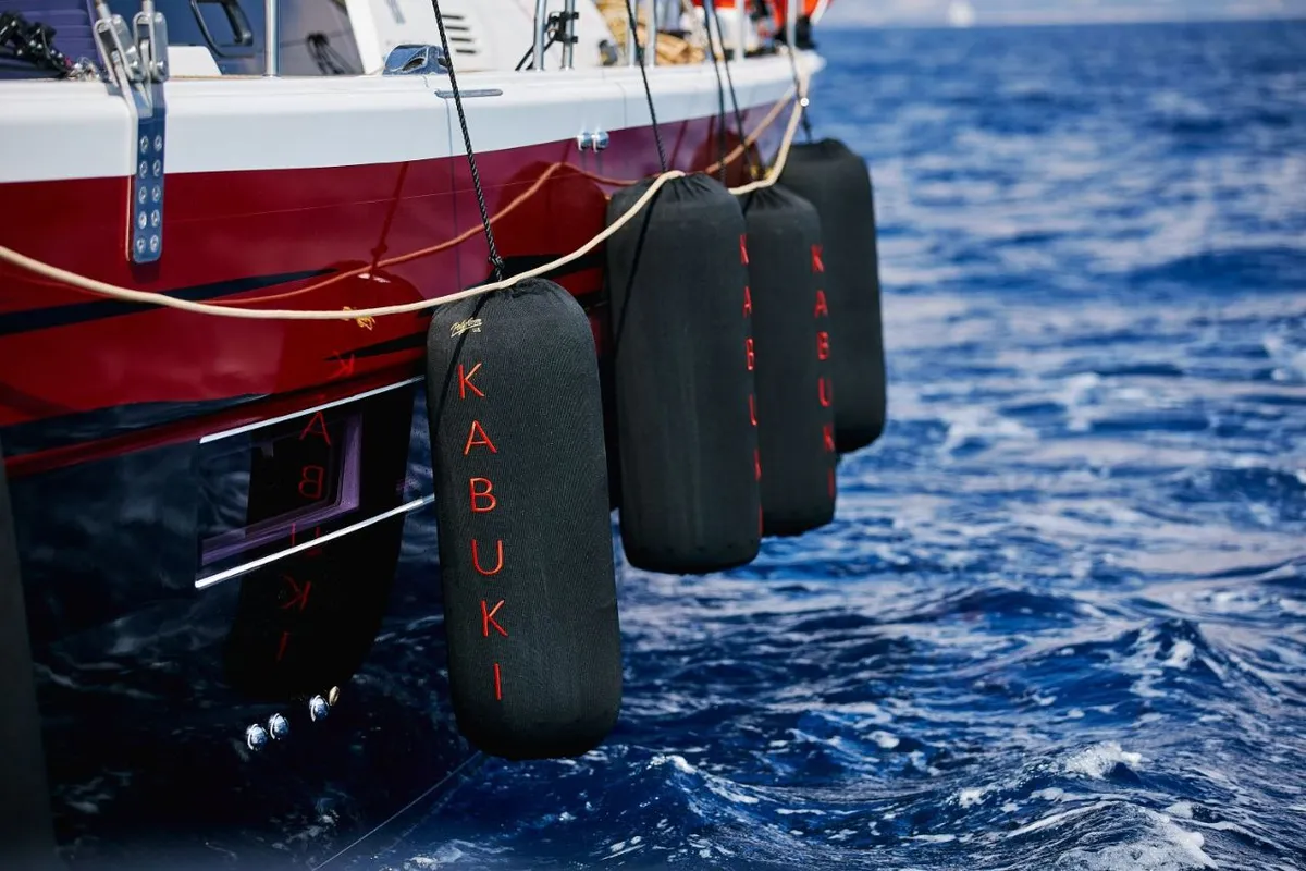Kabuki - OW, a Dufour Exclusive 56 sailboat at Primošten, Croatia