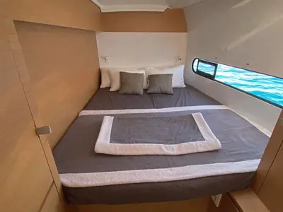 Cabin on Zèfiro, a Excess 11 catamaran at Nettuno, Italy